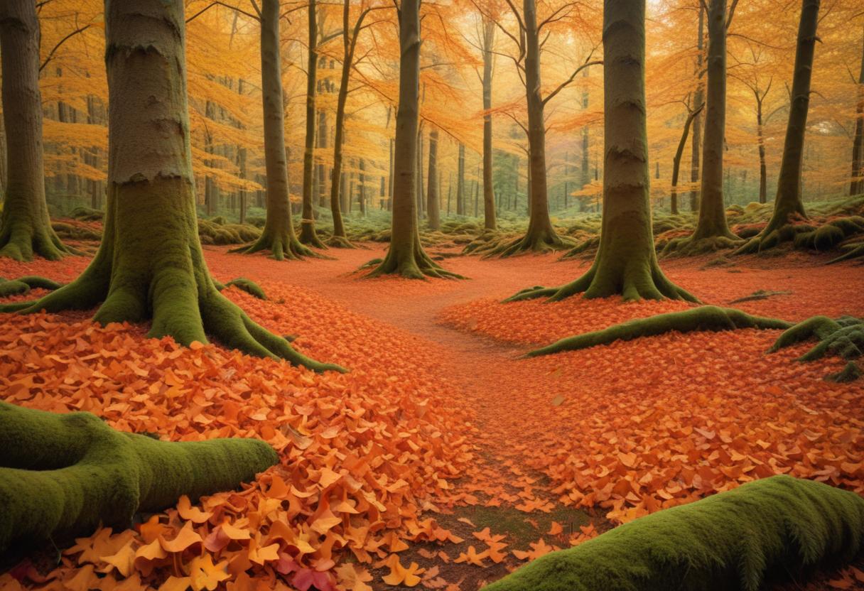 Höstkantareller: Plocka och njut av höstens godbitar! 1 Höstkantareller illustration